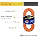 Epicord 16/3 Extension Cord Outdoor Extension Cord (100 ft) Orange heavy duty extension cord