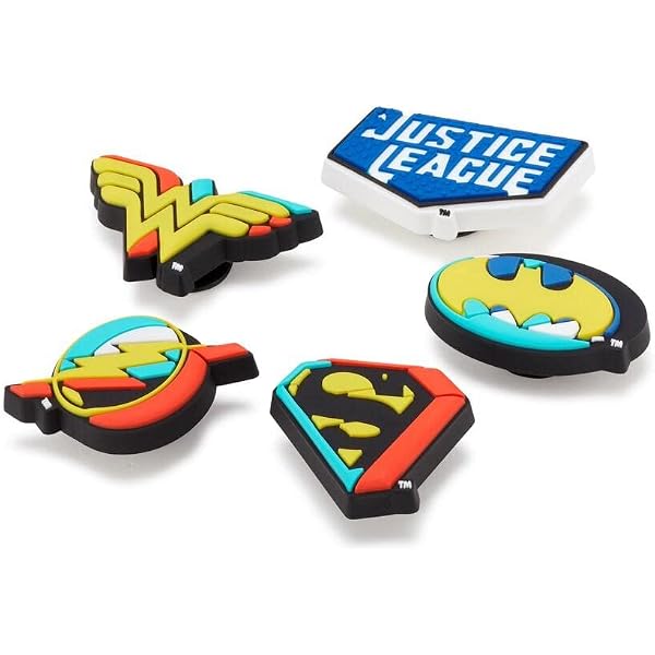 Zanerolan 25-Piece Superhero Shoe Charms - Cartoon Hero Accessories For Clogs & Crocs, PVC Material - View #2