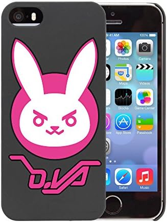 IPhone 5/5S/5SE Overwatch D.VA Logo Hard Plastic Cell Phone Case
