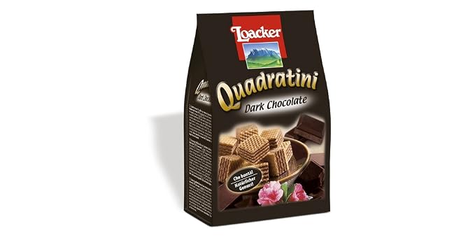 Loacker Quadratini Dark Chocolate 250g Amazon In Grocery Gourmet Foods