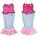 Infant Toddler Baby Halloween Clothes Mermaid Kids Girls Dresses Costume (120 (4-5Y))