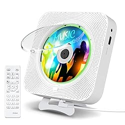 KOVCDVI Portable CD Player with Bluetooth