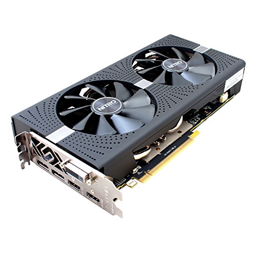 Sapphire-Nitro-Radeon-RX-570-8GB-GDDR5-Tarjeta-Grafica-GDDR5-Dual-HDMIDVI-DDual-DP-Negro