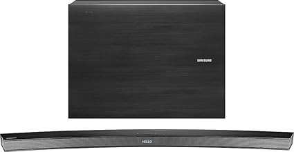 samsung curved soundbar with wireless subwoofer