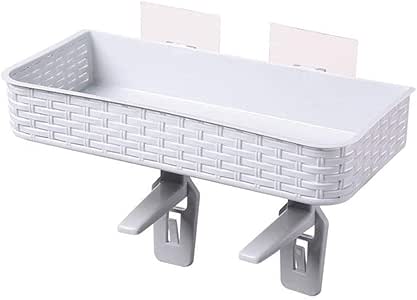 Tungchilan - Estantería de Doble Capa de imitación de ratán Hecha de