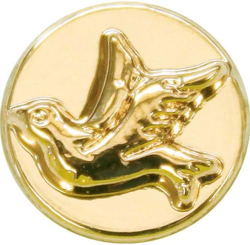 Amulet Home Button Sticker (Bird/Gold)