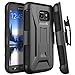Galaxy S7 Active Case, Cimo [Armor Guard] Heavy Duty Shock Absorbing Dual Layer Protection Cover with Kickstand and Locking Belt Swivel Clip for Samsung Galaxy S7 Active (2016) - Black