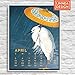 Linnea Design 2020 Poster Wall Calendar 11 X 14 Inches Art by Johanna Riley