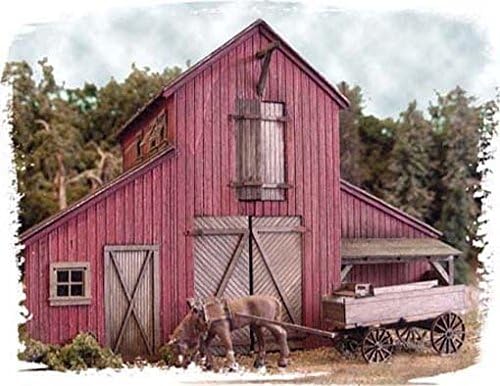 HO KIT Laser-Cut The Barn at Jackson Corners