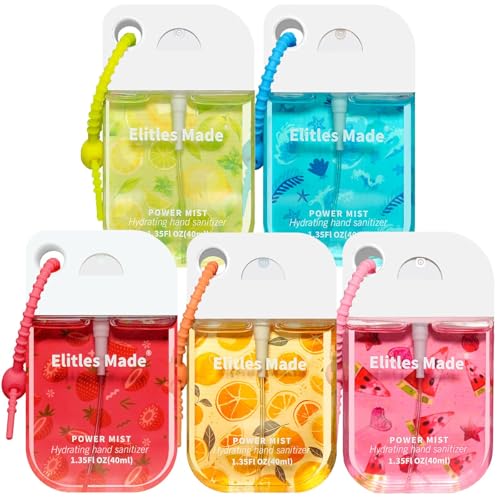 Scented Hand Sanitizer Spray with Keychain