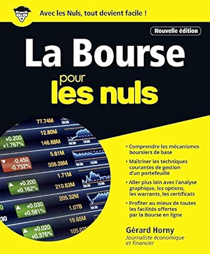 Download La Bourse pour les Nuls grand format, 4e édition PDF