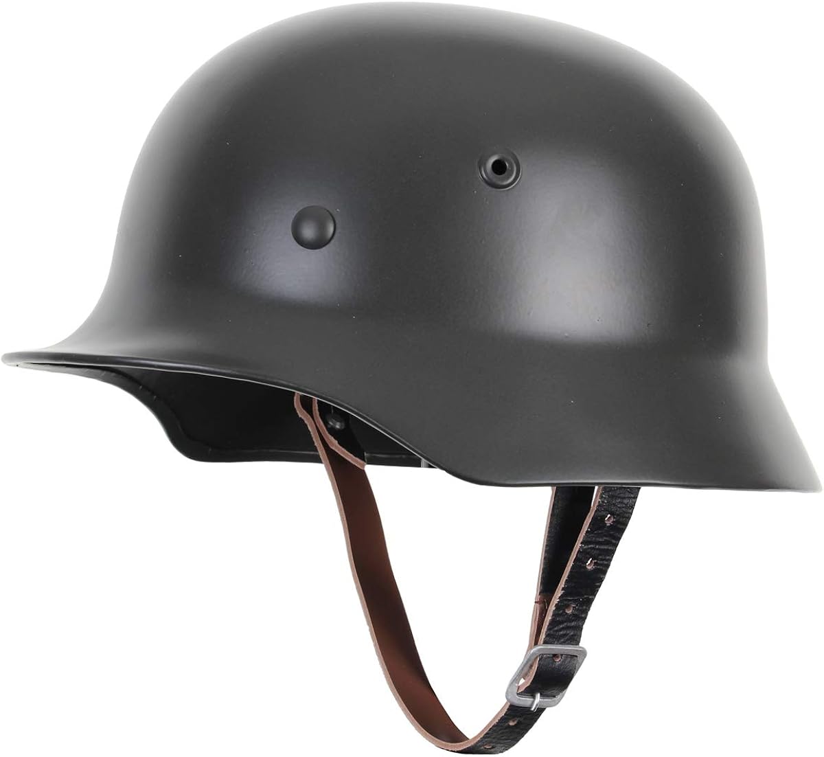 Reproduction WW2 German Army M40 STEEL HELMET With Leather Liner Chin