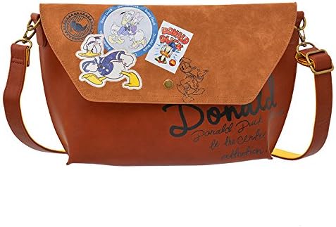 Amazon ディズニーストア ショルダーバッグ Vintage ビンテージ ドナルド デイジー 正規品 ディズニーストア メッセンジャーバッグ