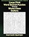 Large Print Word Search Puzzles Featuring World Class Golfers (Word Search Large Print Books For Adults) (Volume 16) by Kenneth Quinlan, WMC Publishing