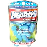 Hearos Ear Plugs Xtreme Protection Series 14 pairs ( Pack of 2)