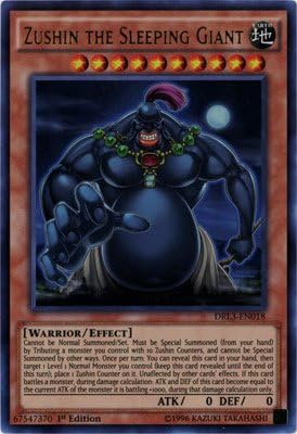 YU-GI-OH! / Zushin The Sleeping Giant (Ultra) / Dragons of Legend -Unleashed- (DRL3-EN018UR) / A English Single Individual Card