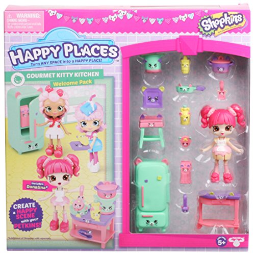 Shopkins Happy Places Season 3 Pack Gourmet Kitty Kitchen
