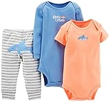 Carter's Baby Boys' 3 Piece Pants Set (Baby) - Shark