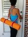 Clever Yoga - Yoga Mat Carrier Strap, Durable & Adjustable Strap Sling, Mat Holders, Straps & Carriers for Women & Men, Exercise & Workout Essentials & Accessories - Gray
