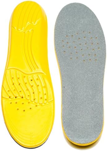 Unisex EVA Foam Shoes Insoles, Arch Supports Athletic Insoles Pads Inserts Pain Relief Cuttable Size For Men And Women (Women's (4.5-8 US))