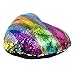 Play Tailor Sequin Heart Pillow with Insert Heart Shaped Reversible Sequins Pillows Decorative Cushion (13