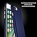 MoboZx iPhone 7 Plus case, [Premium Tempered Glass Screen Protector Included] Dual-Layer Slim Protective Anti-Slippery Scratch-Resistant Shockproof Bumper for iPhone 7 Plus (Blue)