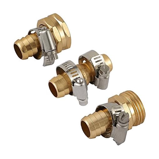 SOMMERLAND A8002T Metal 5/8" Garden Hose Repair Mender Kit - Thumbnail 3