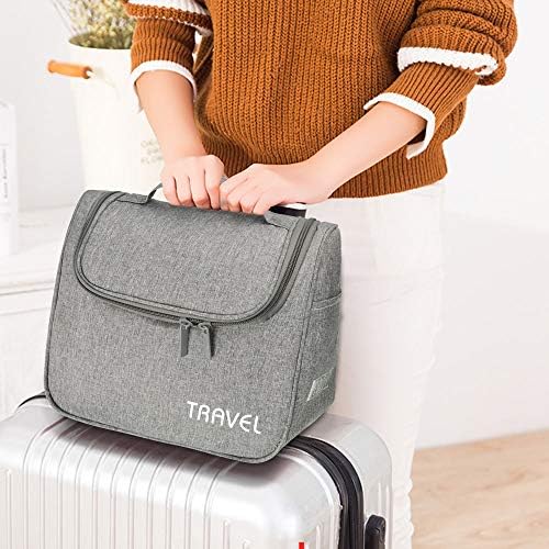 Lermende Toiletry Bag Portable Hanging Large Cosmetic Makeup Travel Accessories Organizer for Men & Women 5 Lermende Toiletry Bag Portable Hanging Large Cosmetic Makeup Travel Accessories Organizer for Men & Women