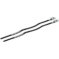 Zefal Bicycle Leather Toe Straps, 370mm