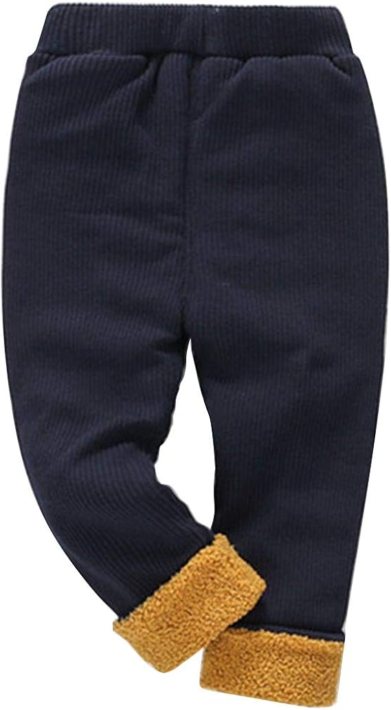 YYF Unisex Kinder Baumwollehose Junge Mädchen Stepphose Warm Winter ...