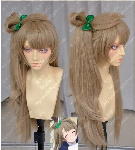 Amazon Love Live ラブライブ 南 ことり みなみ ことり 風 髪飾り付 コスチューム コスプレウイッグ ウイッグネット コスプレ 仮装 通販