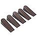 Topoint Soft Door Stopper, Keeps Door Securely Open Stylish Rubber Flexible Floor Door Stops Non-Scratching Door Stop Modern Wedge Door Stop Design, 5 Pack
