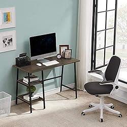 VECELO Writing Computer Study Desk with 2 Tier