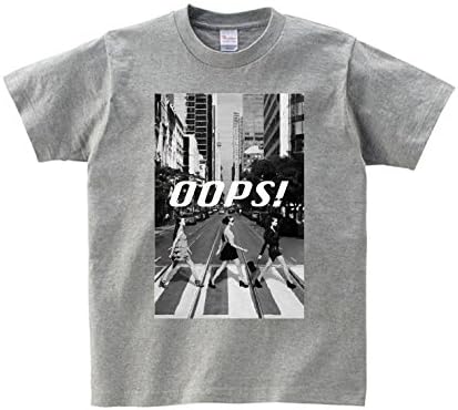 Amazon Lindwurm Tシャツ メンズ 半袖 おしゃれ モノクロ フォトプリント ガールズ ファッション Oops クルーネック Uネック ユニセックス 男女兼用 プリントtシャツ Tシャツ カットソー 通販