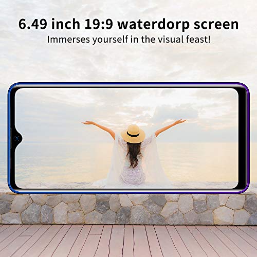 Mobile Phone, Blackview A80Plus 4G Smartphone Phones Unlocked, 4GB+64GB, Android 10 Phone, 6.49 inches Waterdrop Screen,13MP Quad Camera,4680mAh, NFC, Face/Fingerprint Unlock