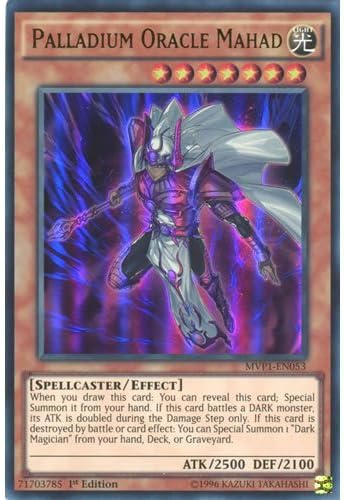YuGiOh : MVP1-EN053 1st Ed Palladium Oracle Mahad Ultra Rare Card - ( Yu-Gi-Oh! Single Card ) by Deckboosters