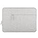 MOSISO Laptop Sleeve Compatible with 13-13.3 inch MacBook Pro, MacBook Air, Notebook Computer, Polyester Multifunctional Carrying Case Cover Bag, Gray