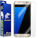Armorsuit MilitaryShield® Samsung Galaxy S7 Edge Screen Protector [Full Coverage] Anti-Bubble HD Shield w/ Lifetime Replacements