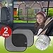 Buywell MIJOYEE Car Sun Shade Car Window Sun Shade,Blocks UV Rays Large 17x14 inches,Baby Car Sunshade for Kids Protection from Harmful UV Rays