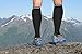 Physix Gear Calf Compression Sleeves - Compression Sleeves for Running, Provides Calf Support and Shin Splints Comfort, Black, S/M