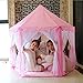IsPerfect Kids Indoor Princess Castle Play Tents,Outdoor Large Playhouse With Led Lights,Perfect Outdoor Child Toys - 55