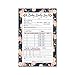 Hadley Designs - Nanny Newborn Baby or Toddler Log Tracker Journal Book, Daily Schedule Feeding Food Sleep Naps Activity Diaper Change Monitor Notes For Babies - 50 Sheet Pad