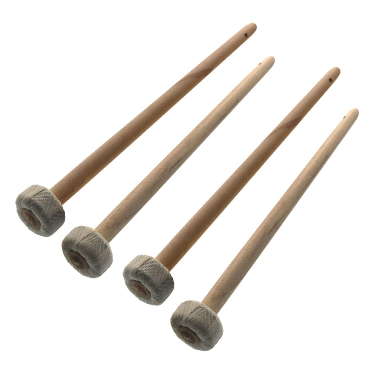 CORHAD 4Pcs Chinese Gong Mallets Instrument Hammers for Gongs Mallet for Music Ideal for Musicians and Performers