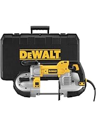 DeWalt DWM120K - Kit de sierra de banda portátil de corte profundo de 10 Amp de 5 pulgadas