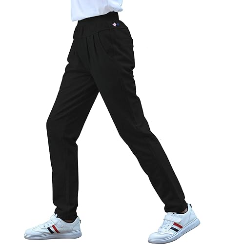 MEILONGER Girls Sweatpants Joggers Workout Baggy Yoga Sport Active