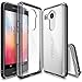 Ringke Fusion Compatible with Nexus 5X Case Clear PC Back TPU Bumper with Screen Protector Drop Protection, Shock Absorption Technology Attached Dust Cap for LG Google Nexus 5X - Smoke Black