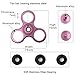 Fidget Spinner Toy Ultra Durable Stainless Steel Bearing High Speed 2-5 Min Spins Precision Metal Material Hand spinner EDC ADHD Focus Anxiety Stress Relief Boredom Killing Time Toys (02Pink)
