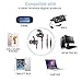 Sports headphones, Wired HI-FI Stereo Sound Earphones HD Vioce Earpieces Sports In-ear Earbuds with Noise Isolating Mic for iOS and Android Cellphone Listenman B11 Red