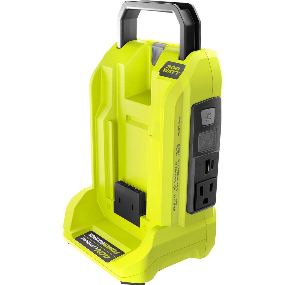 Photo 1 of RYOBI RYi300BG 300-Watt Powered Inverter for 40-Volt Battery