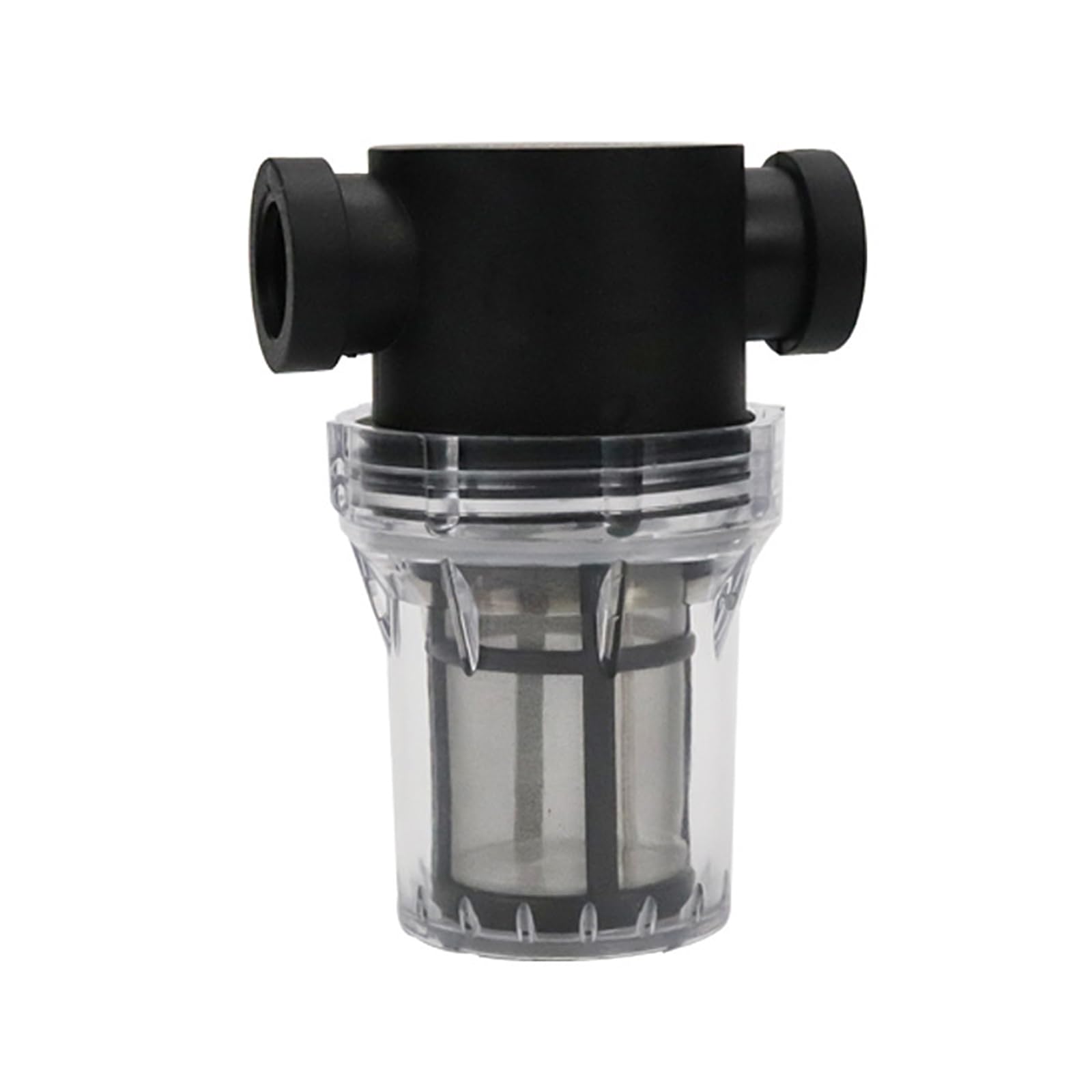TWSOUL Pre-filter for garden, 1/2 inch, 3/4 inch pipeline filter, pumps with 40/80/100 mesh stainless steel strainer, high flow pipeline filter, water pump filter for garden irrigation (1 inch - 80